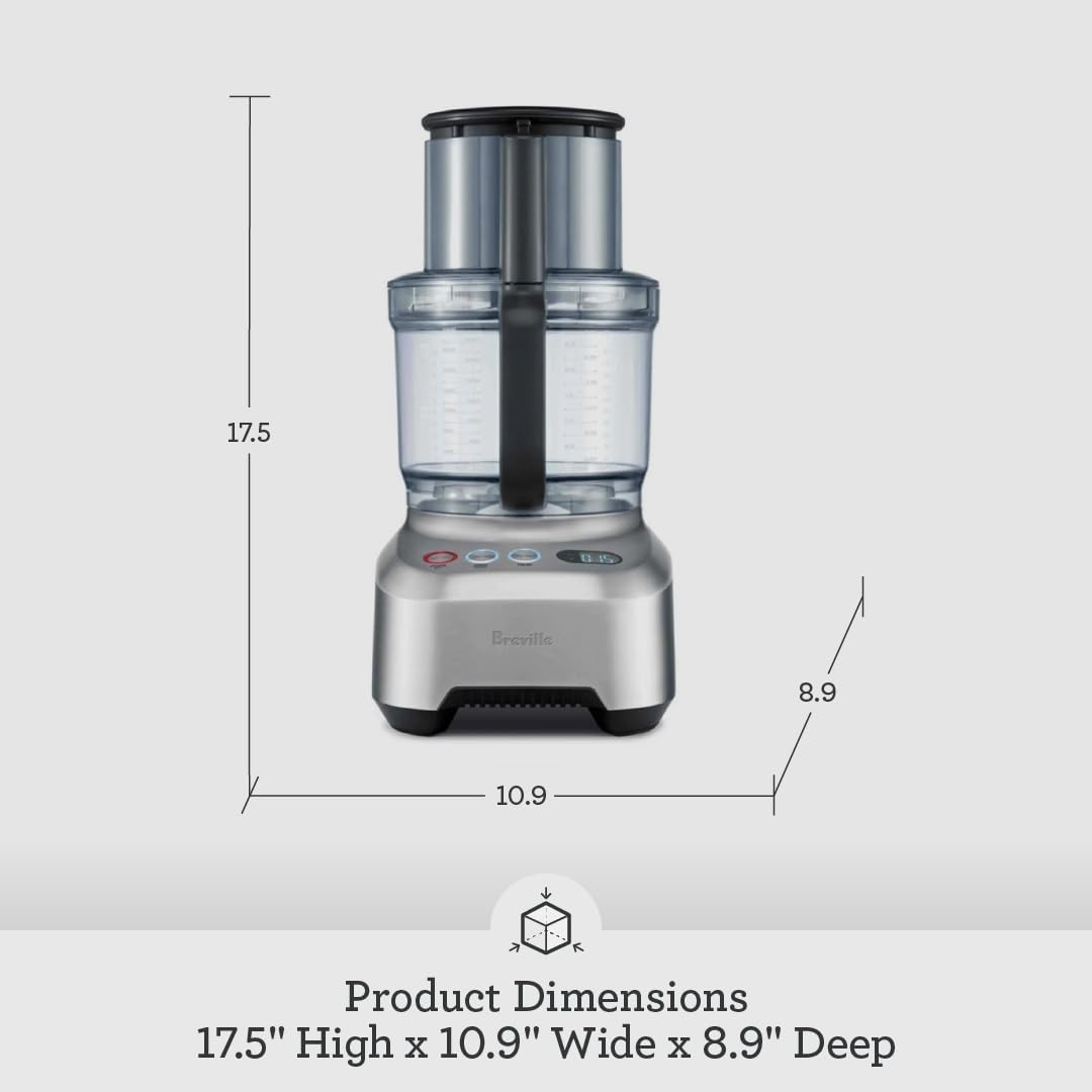 Breville BFP800XL Food Processor, One Size, Stainless Steel - Image 7