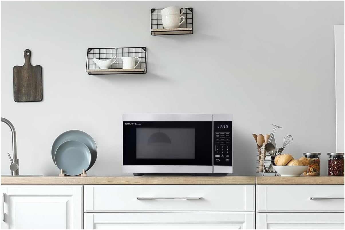 SHARP SMC1169KS Oven Countertop Microwave, 1.1 CuFt, Stainless Steel - Image 9