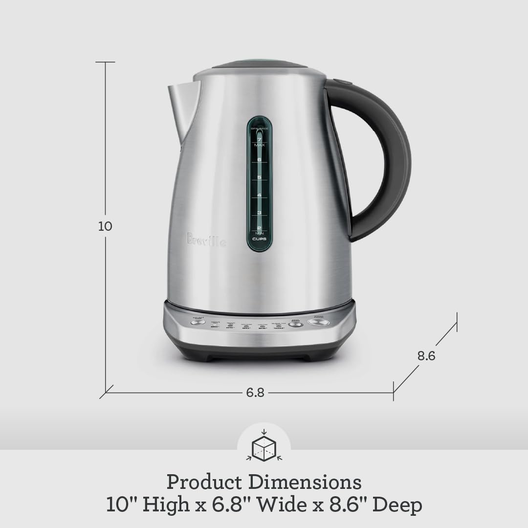 Breville the Temp Select™ Kettle, BKE720BSS, Brushed Stainless Steel - Image 7
