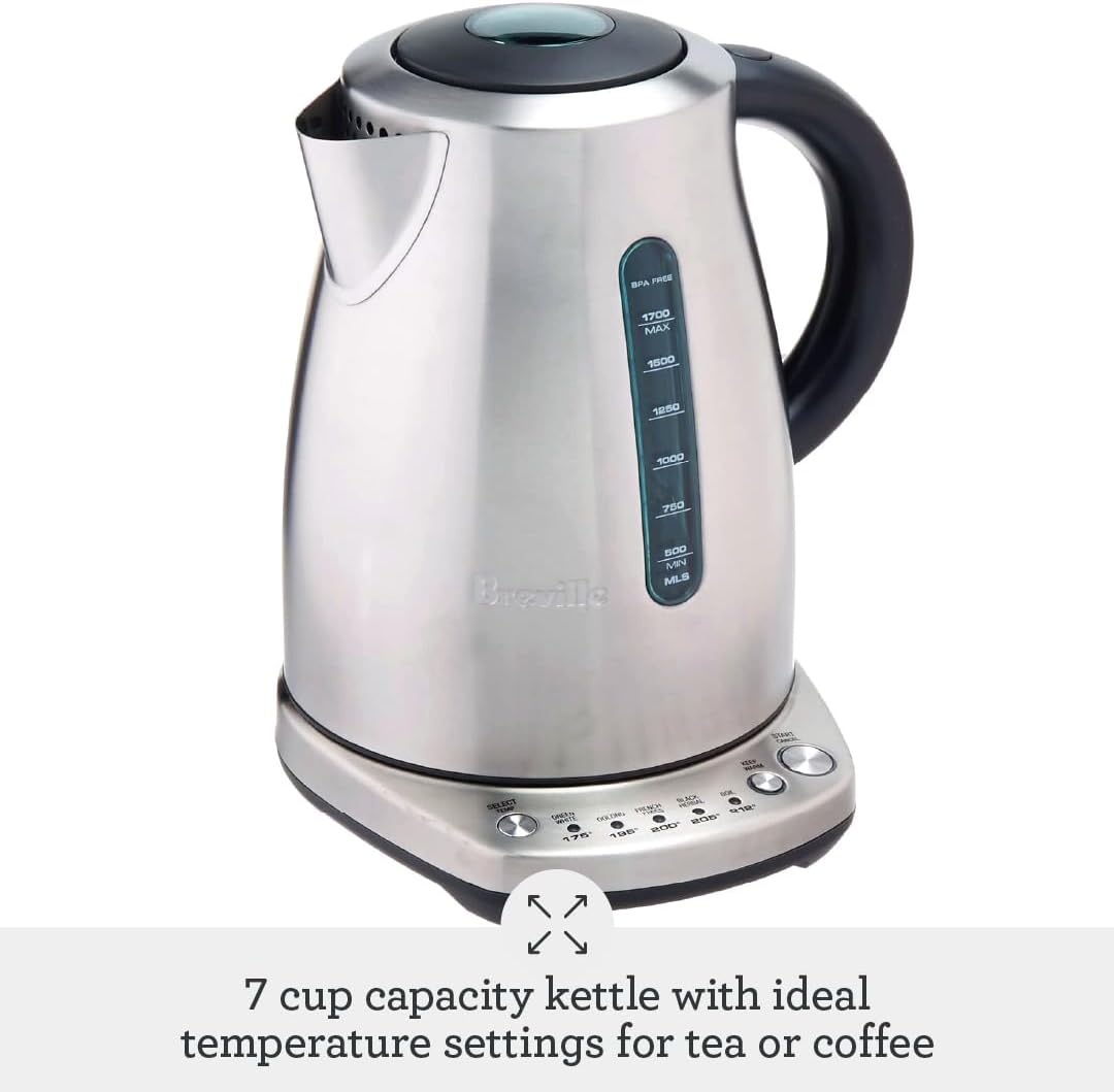 Breville the Temp Select™ Kettle, BKE720BSS, Brushed Stainless Steel - Image 3