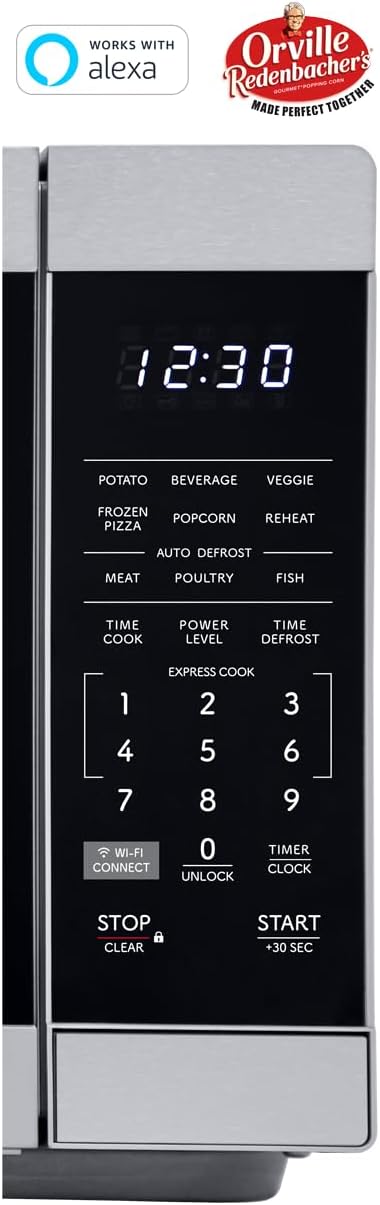SHARP SMC1169KS Oven Countertop Microwave, 1.1 CuFt, Stainless Steel - Image 8