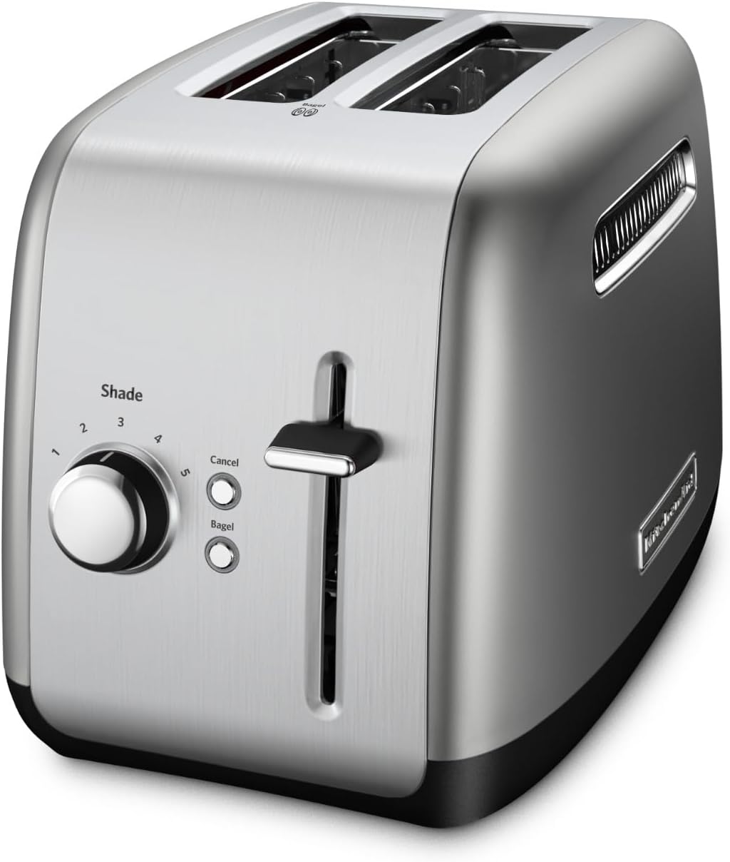 KitchenAid KMT2115 Toaster for Bagel 2 Slice, Silver - Image 2