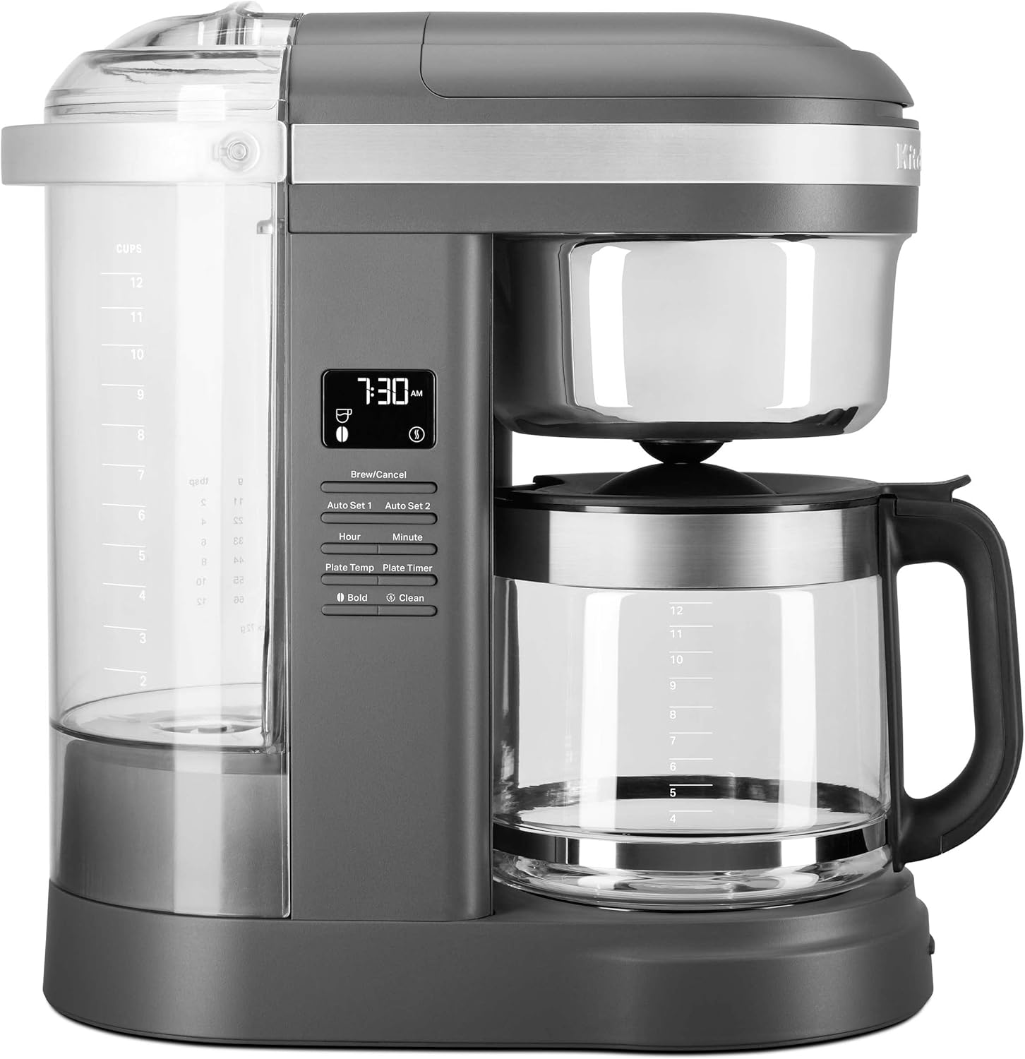 KitchenAid KCM1209DG Drip Coffee Maker, 12 Cup, Matte Grey - Image 4