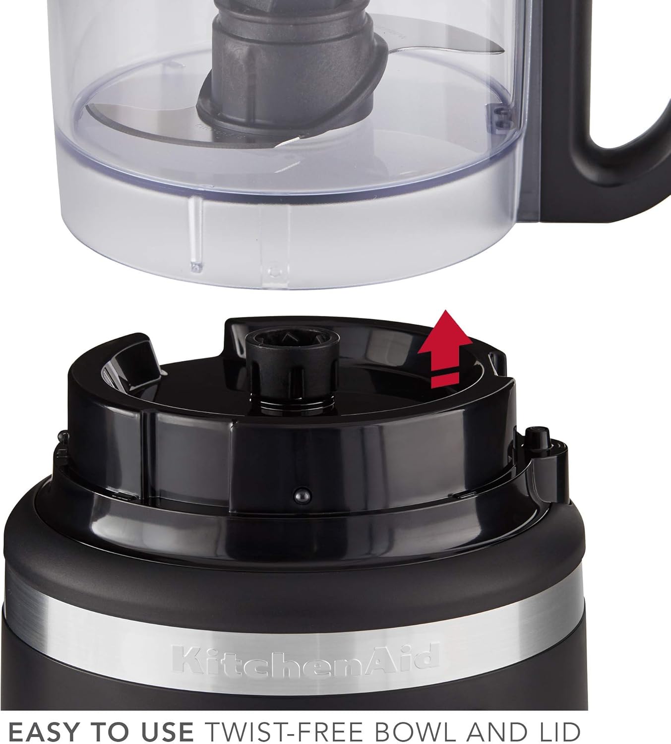 KitchenAid KFP0718BM Food Processor, 7 Cup, Black Matte (Renewed) - Image 4