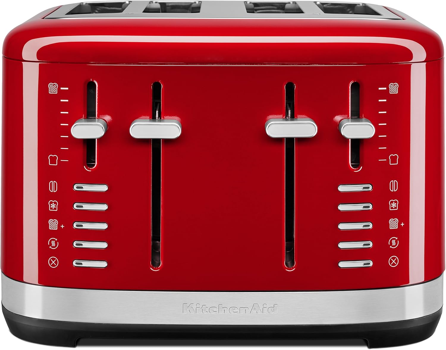 KitchenAid 4 Slice Toaster KMT4109ER, Empire Red - Image 3