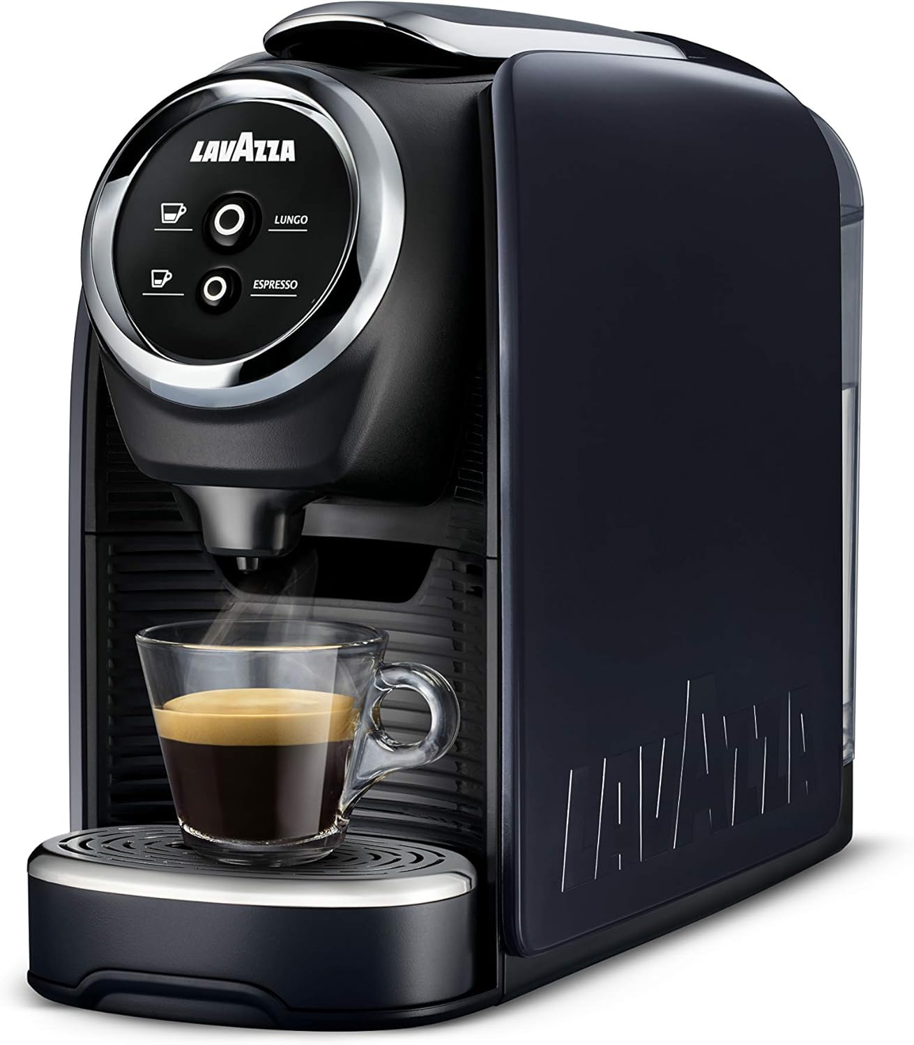 Lavazza BLUE Classy Mini Single Serve Espresso Coffee Machine LB 300, 5.3" x 13" x 10.2" 2 Coffee selections: simple touch controls, 1 programmable free dose and 1 pre-set - Image 2