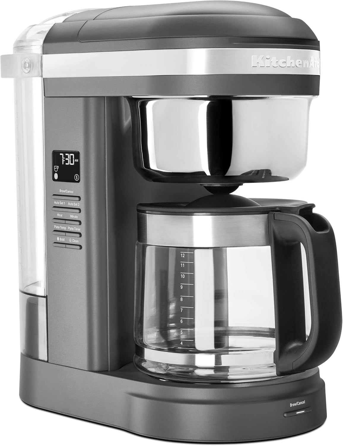 KitchenAid KCM1209DG Drip Coffee Maker, 12 Cup, Matte Grey - Image 2