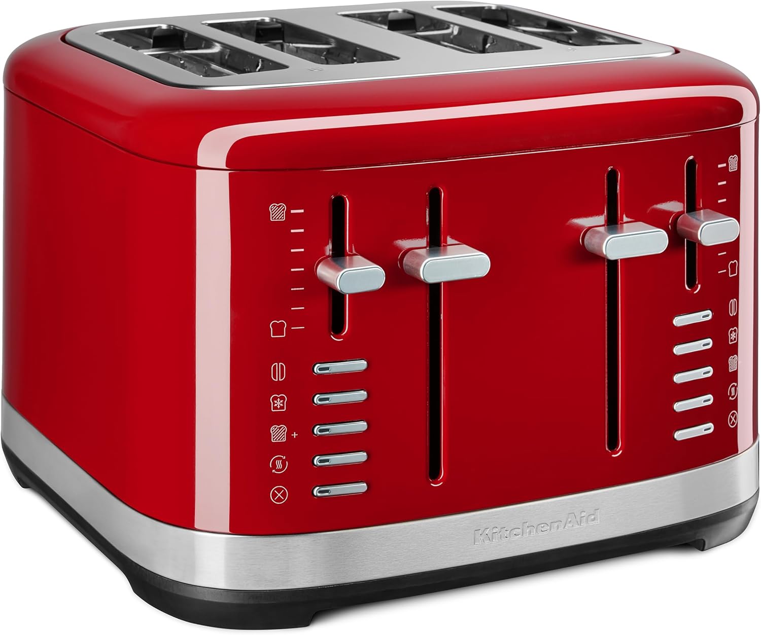 KitchenAid 4 Slice Toaster KMT4109ER, Empire Red - Image 2