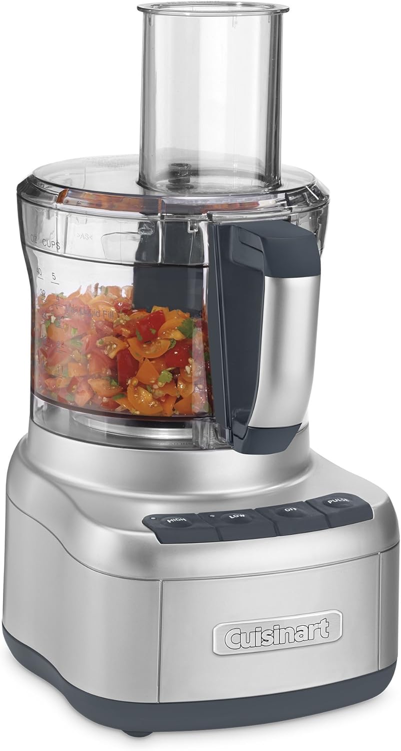 Cuisinart FP-8SVFR 8 Cup Food Processor Silver (Renewed) - Image 3