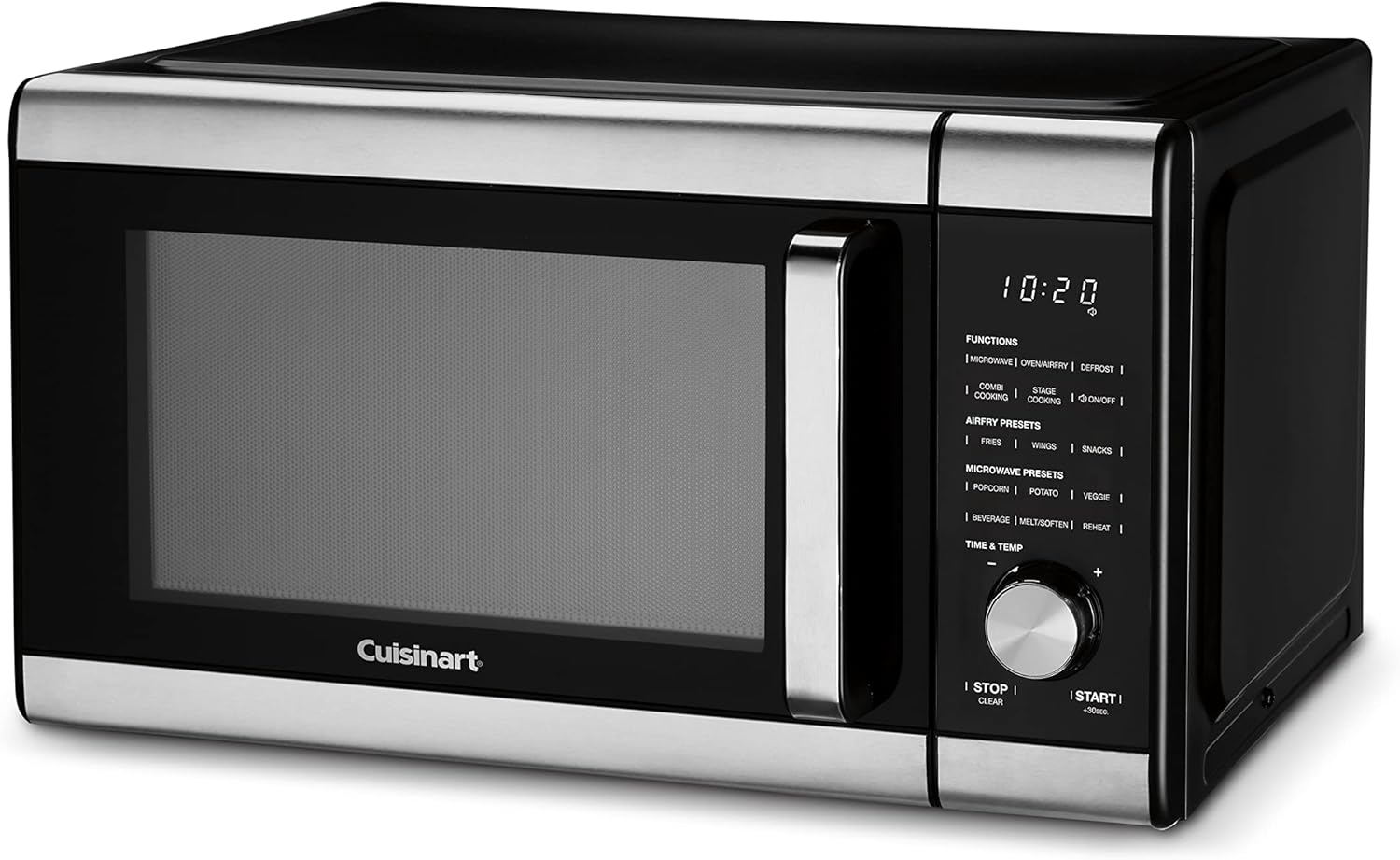 Cuisinart 3-in-1 Microwave AirFryer Oven, Black - Image 2