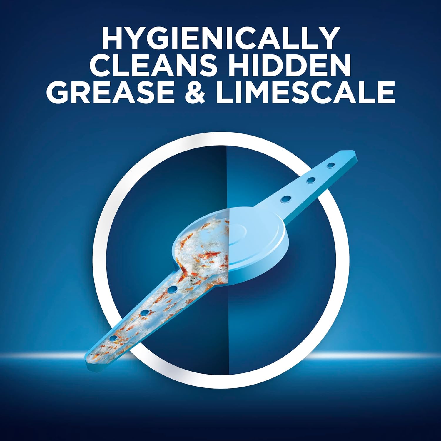 Finish Dual Action Dishwasher Cleaner: Fight Grease & Limescale, Fresh, 8.45oz - Image 3