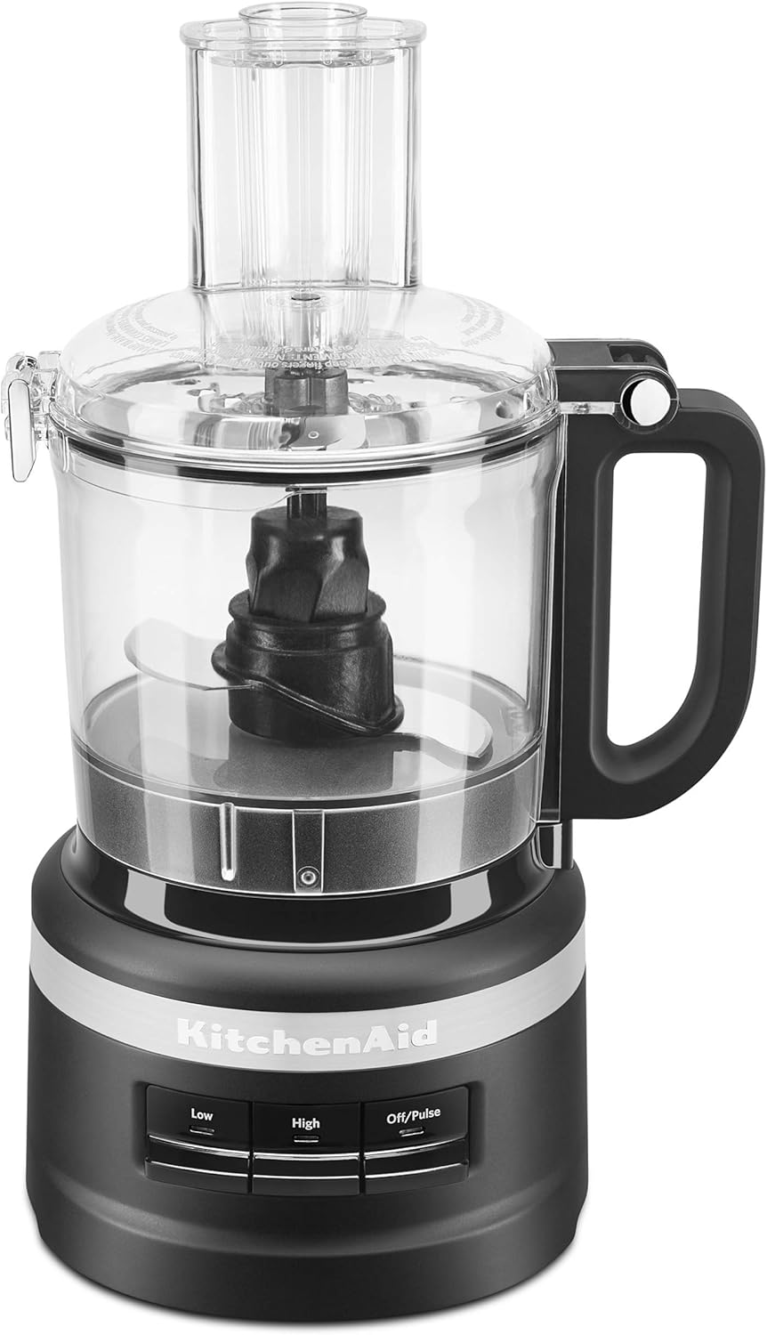 KitchenAid KFP0718BM Food Processor, 7 Cup, Black Matte (Renewed) - Image 2