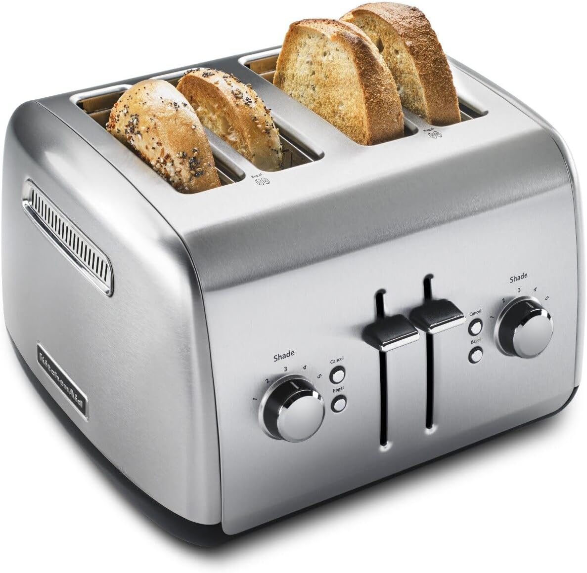 KitchenAid KMT4115SX Stainless Steel Toaster, Brushed Stainless Steel, 4 Slice (Pack of 1) - Image 5