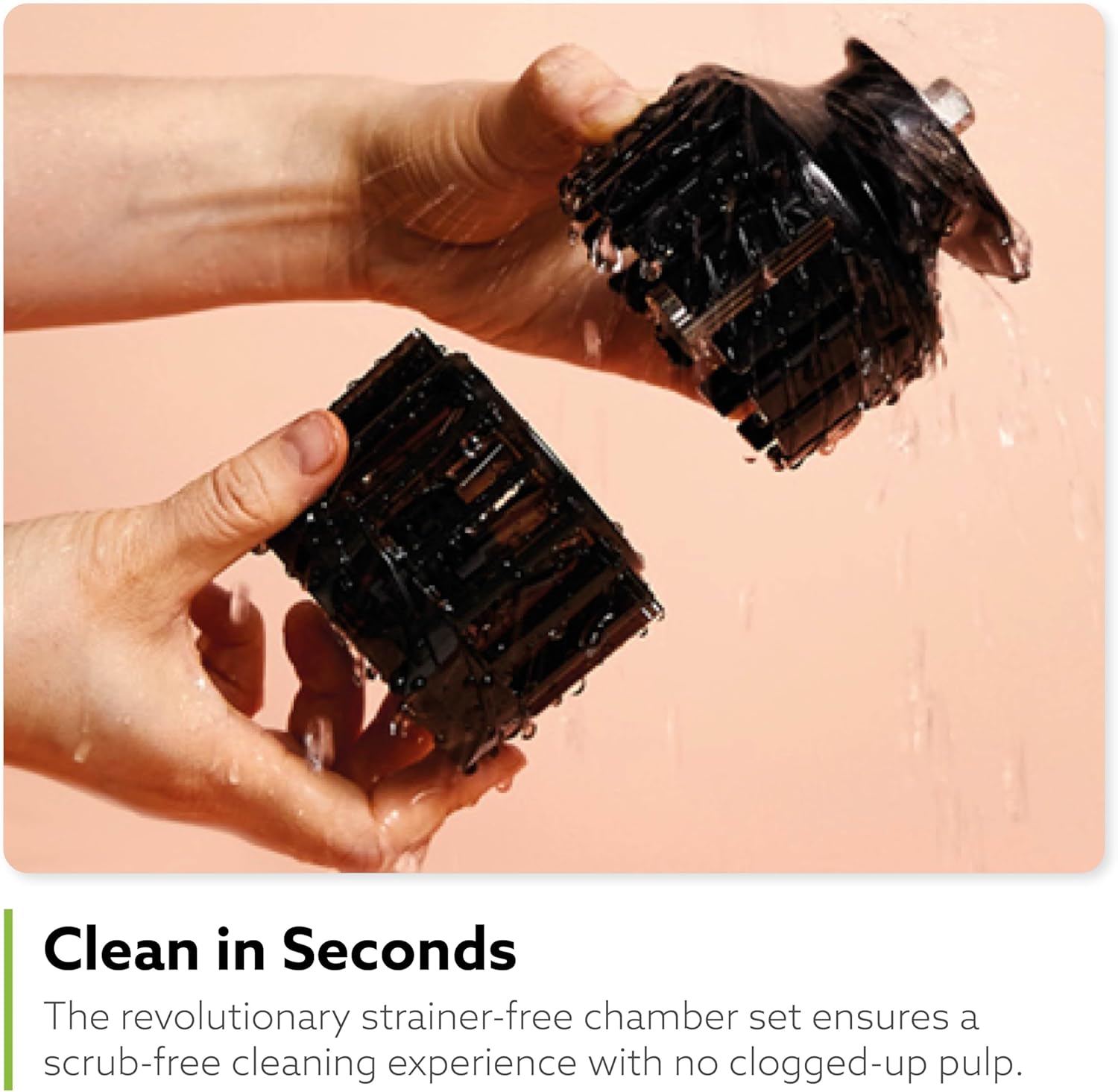 Hurom H310A Personal Self Feeding Slow Masticating Juicer (Matte Black) - Image 5