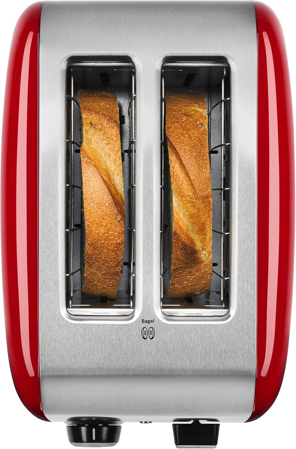 KitchenAid KMT2115ER Toaster with Manual High-Lift Lever, Empire Red, 2 Slice - Image 3