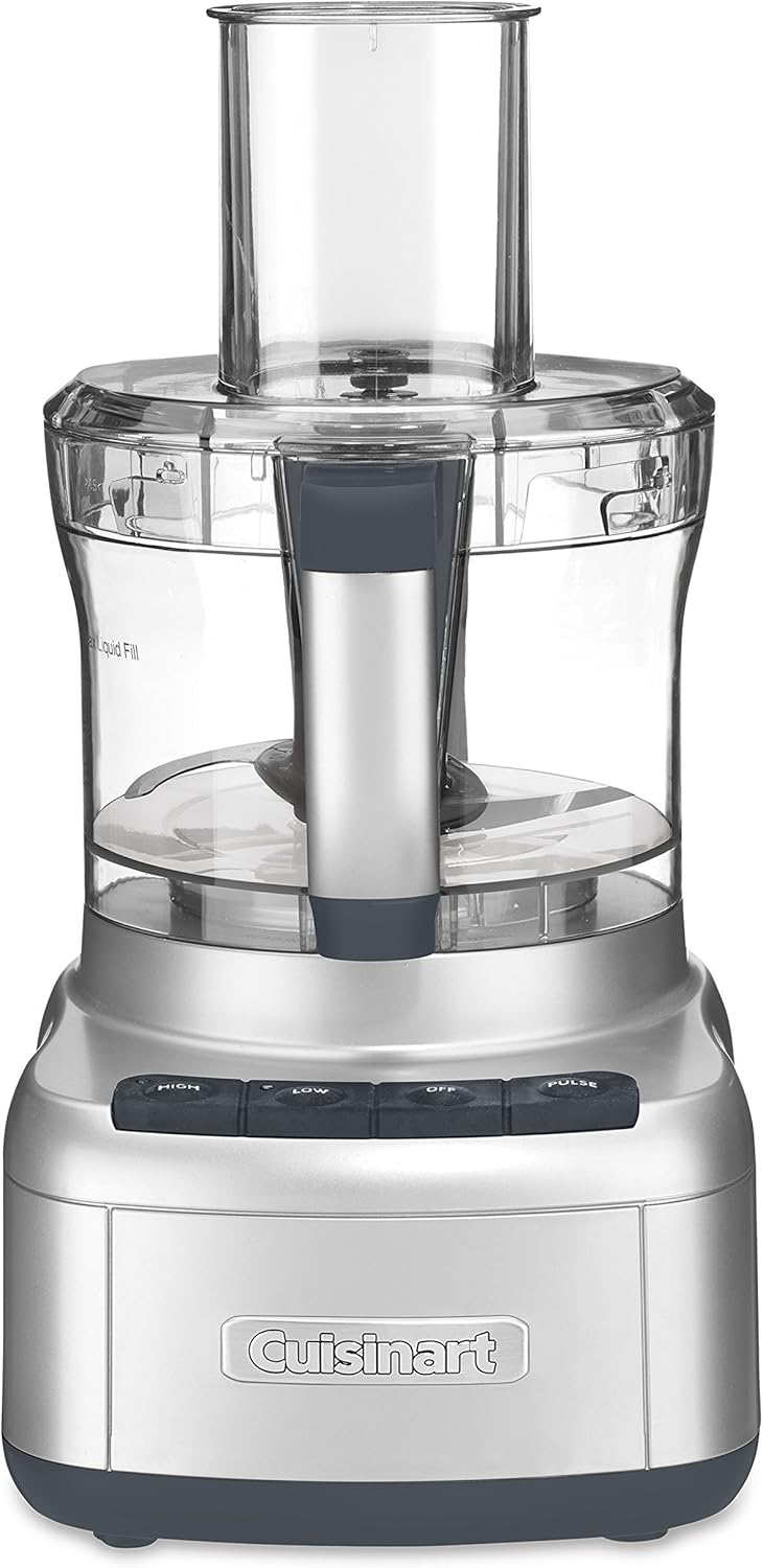 Cuisinart FP-8SVFR 8 Cup Food Processor Silver (Renewed) - Image 2