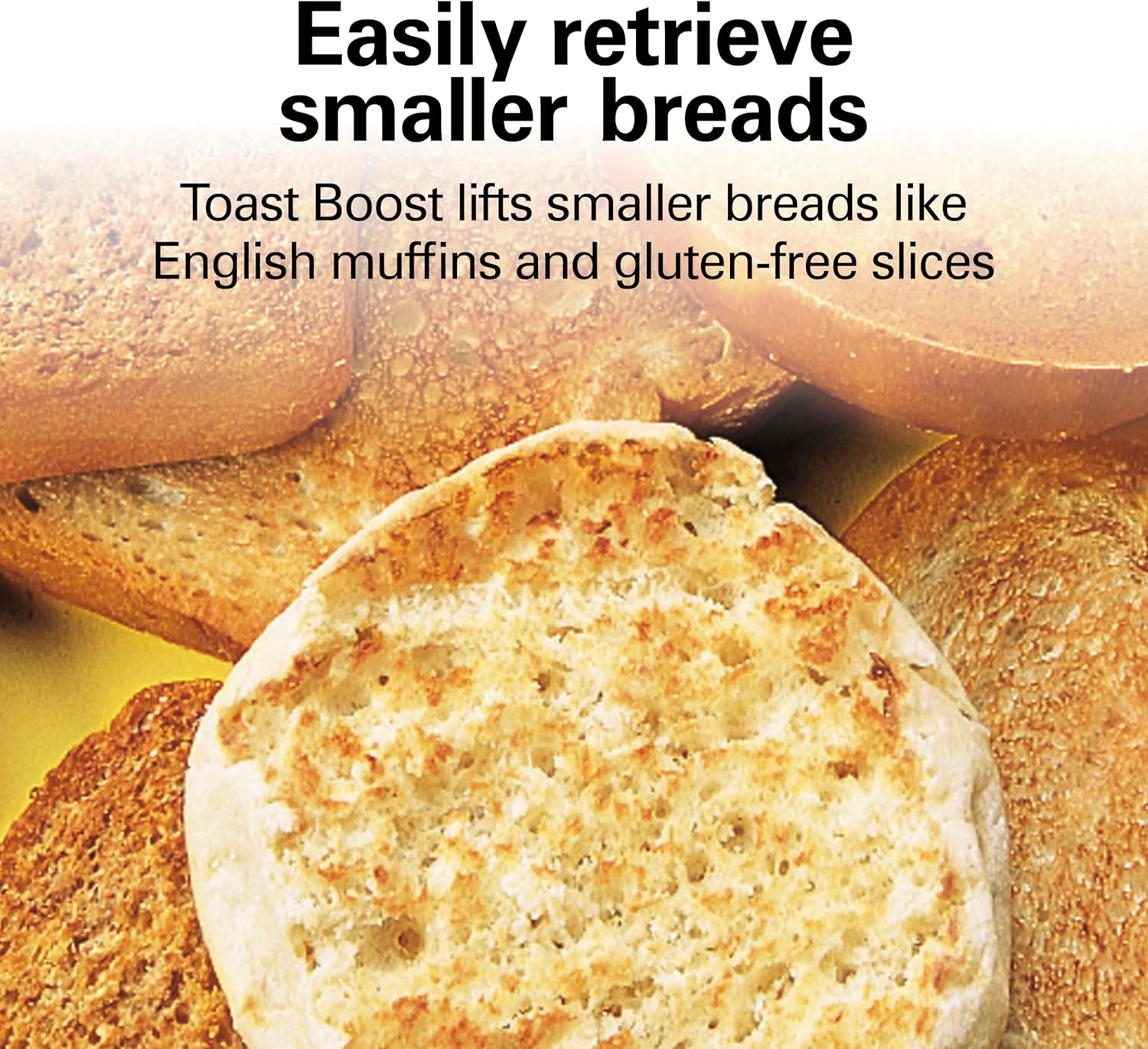 Hamilton Beach 2 Slice Toaster with Extra Wide Slots, Shade Selector, Auto-Shutoff, Cancel Button and Toast Boost, Black - Image 4