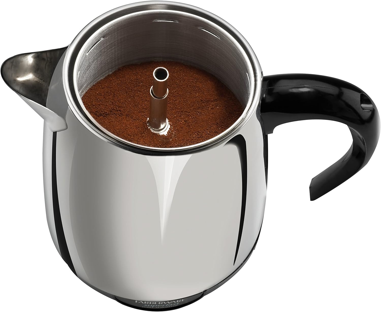 Farberware Electric Coffee Percolator, FCP240, Stainless Steel Basket, Automatic Keep Warm, No-Drip Spout, 4 Cup - Image 9